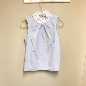 ZARA cotton sleeveless top. Sz L